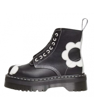 Ботинки Dr Martens Sinclair Flower Pisa Platform Black