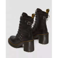 Ботинки Dr Martens Chesney Piercing Flared Heel Black