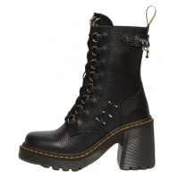 Ботинки Dr Martens Chesney Piercing Flared Heel Black