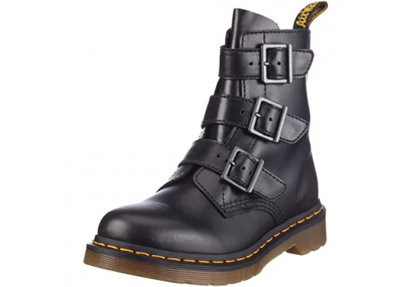 Ботинки Dr Martens 1460 Buckle boots черные