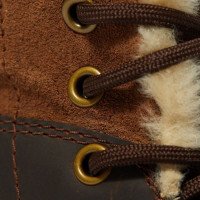 Ботинки Dr Martens 1460 Kolbert winter brown коричневые
